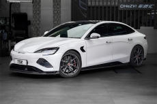 Brembo-ISCB套件丨比亚迪海豹升级Brembo GTS前六后四+ISCB碳陶刹车套件